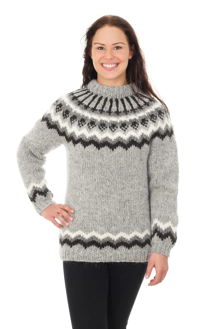 Best seller traditional Icelandic wool knitwear for women; sweaters, jumpers, cardigans, pullovers and jerseys