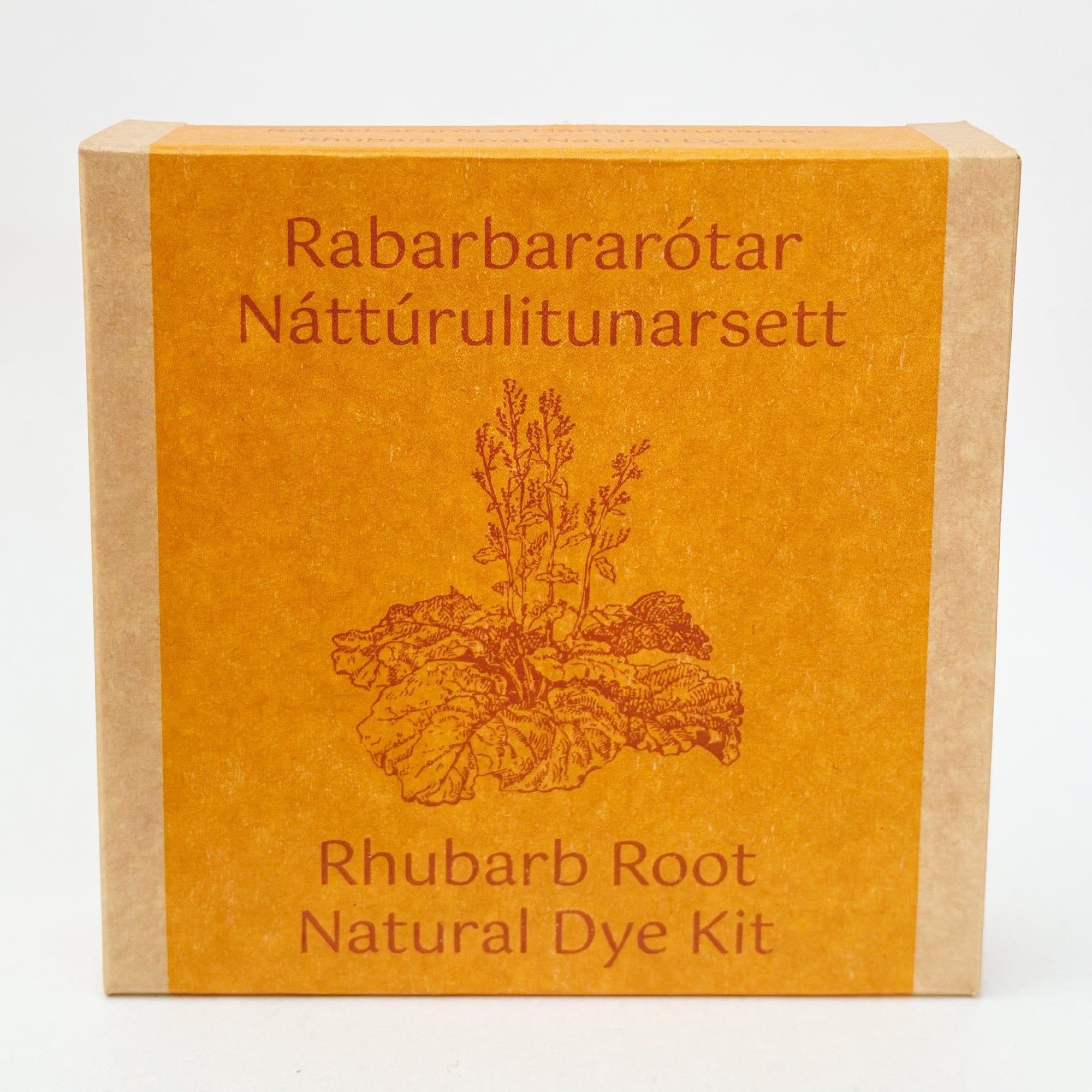Icelandic Natural Dye Kit - Rhubarb Root