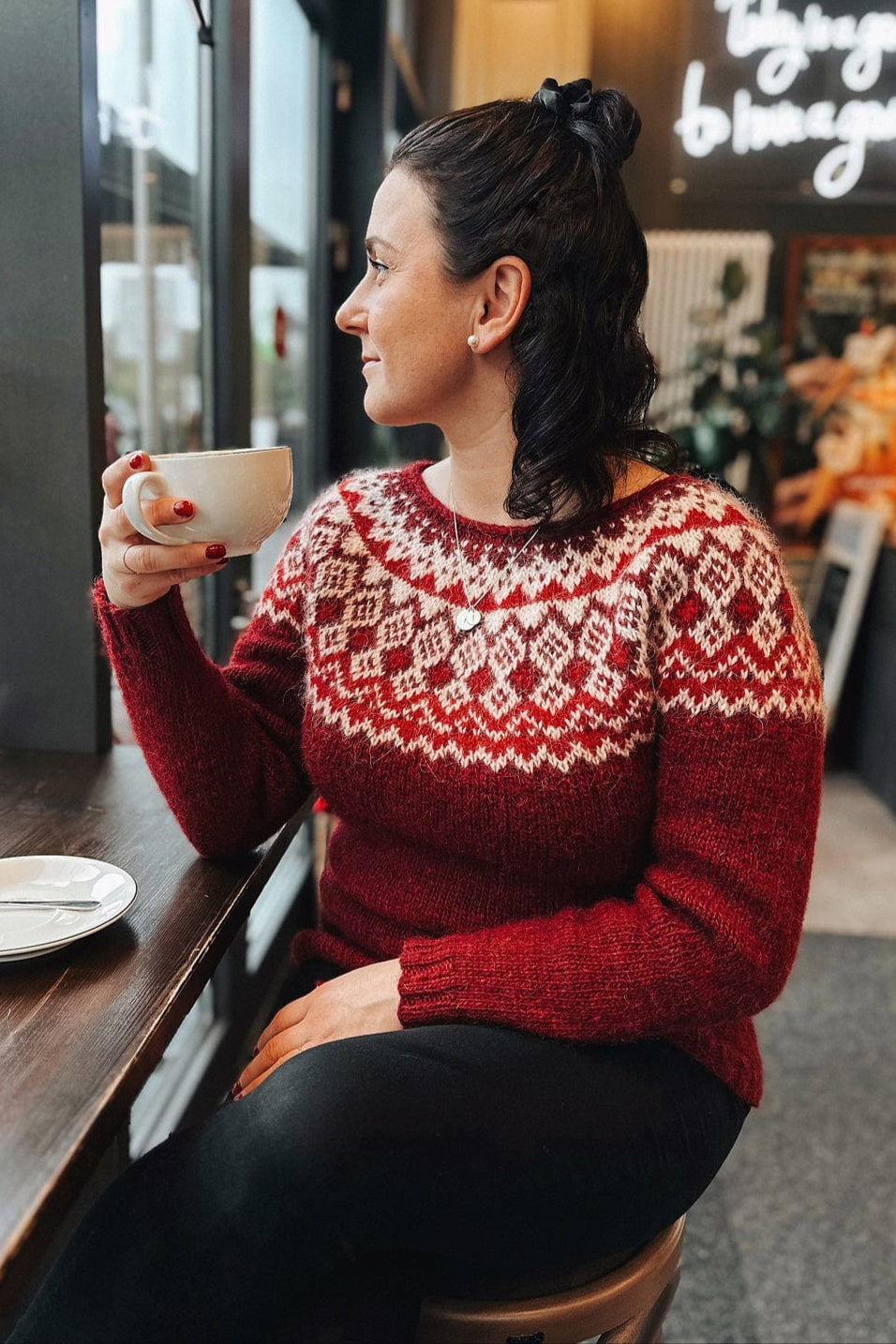 1927 Womens Lettlopi Wool sweater - Knitting Kit - The Icelandic Store