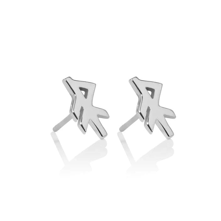 ENERGY / ORKA SILVER EARRING STUDS - The Icelandic Store
