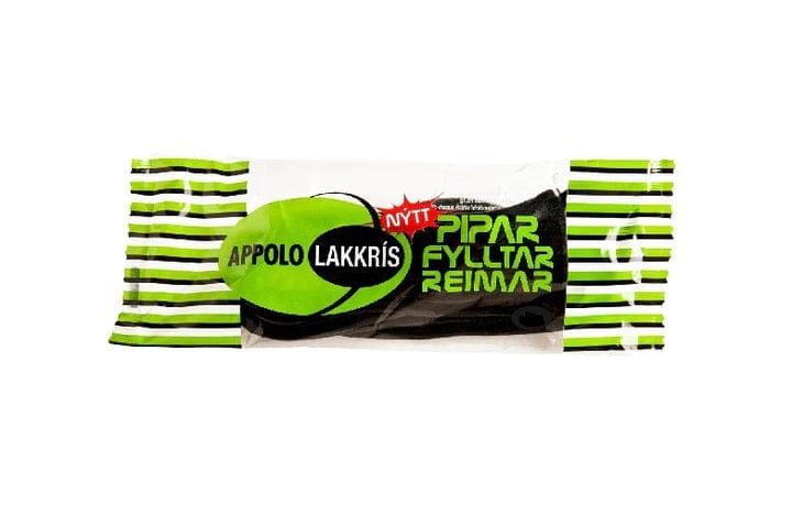 Appolo licorice strings filled with marzipan (160 gr) - The Icelandic Store