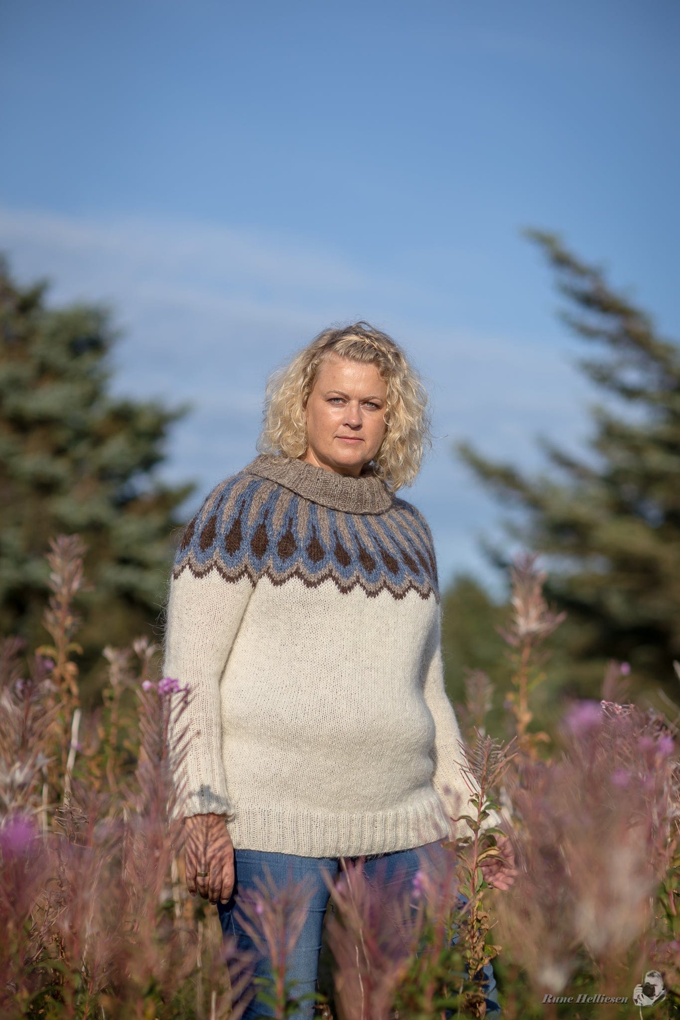 Berglind Knitting Kit | Léttlopi sweater by Tove Richter