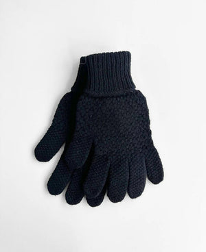 Icelandic Wool Gloves - Black - Men´s