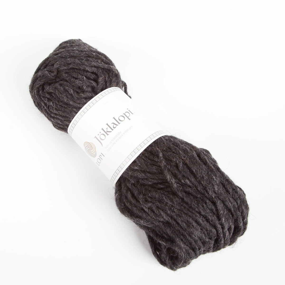 Jöklalopi 0005 Black Heather — 2 hanks in the Nei kit
