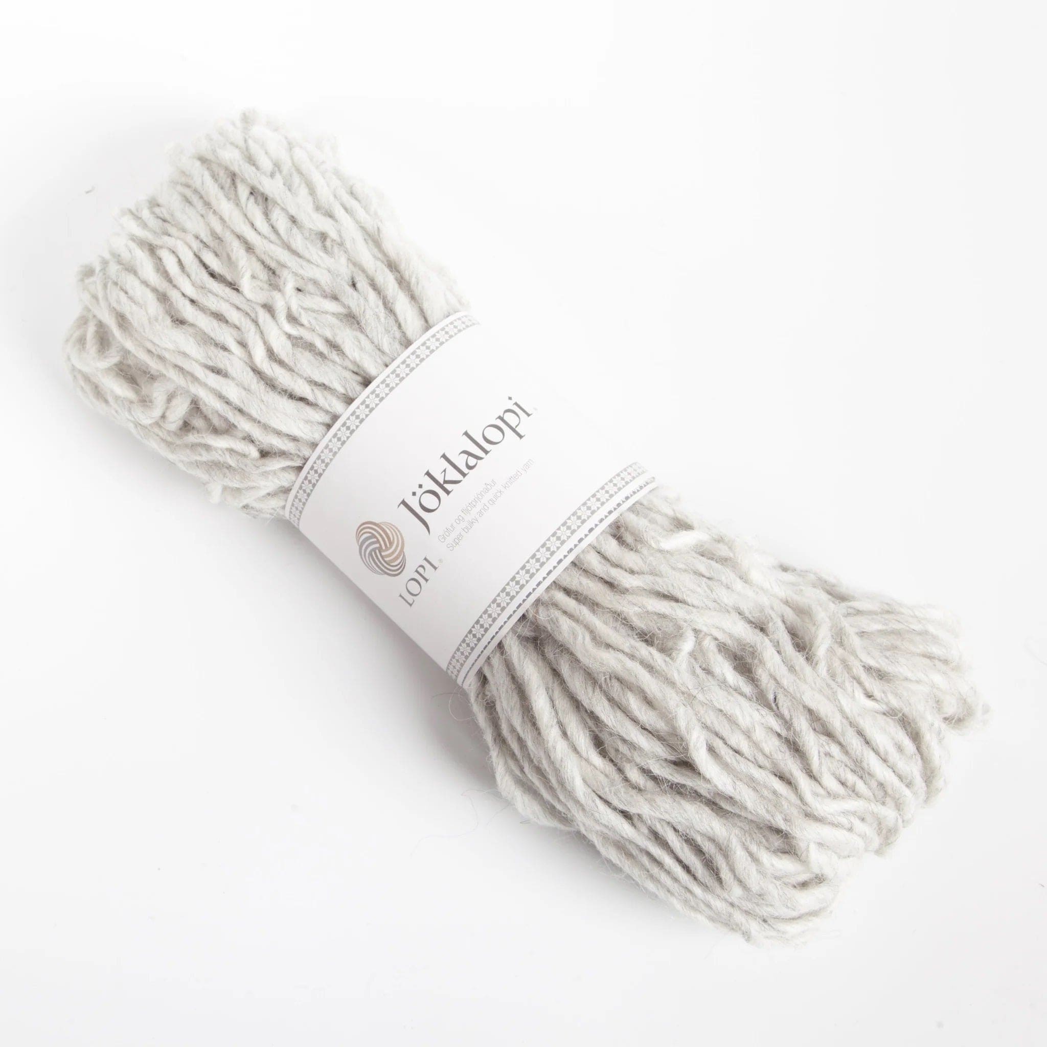 Jöklalopi - Bulky Lopi - 0054 Light Ash Heather - The Icelandic Store