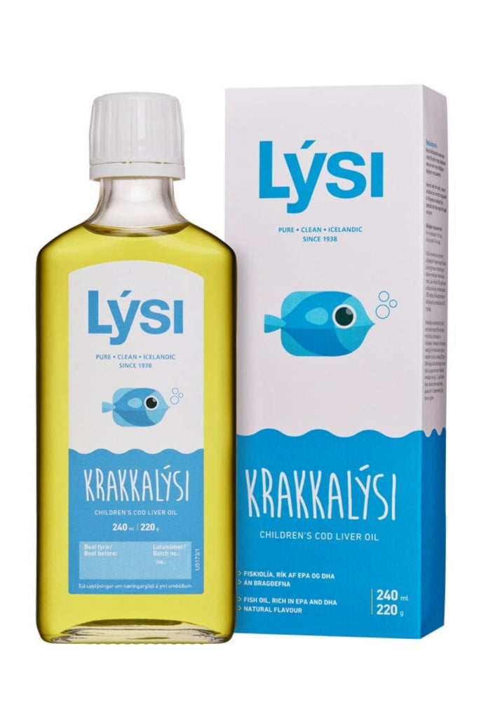 Children´s Col Liver Oil Liquid - 240 ml - Pack of 24 - The Icelandic Store