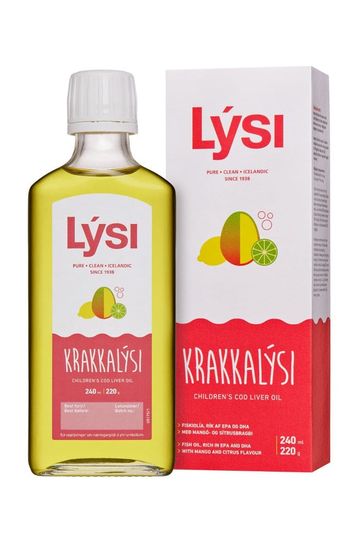 Children´s Col Liver Oil Liquid - 240 ml - Pack of 24 - The Icelandic Store