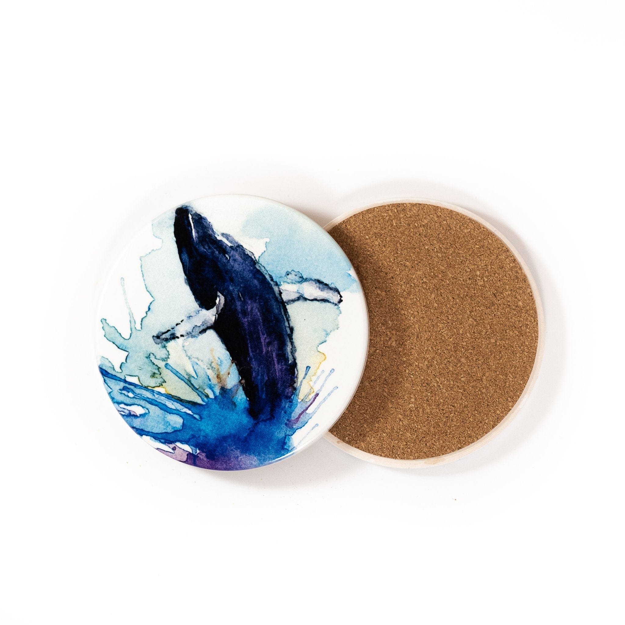 WhaleDancing | Ceramic Coaster