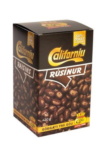 Góa - Dark Chocolate Raisins - The Icelandic Store