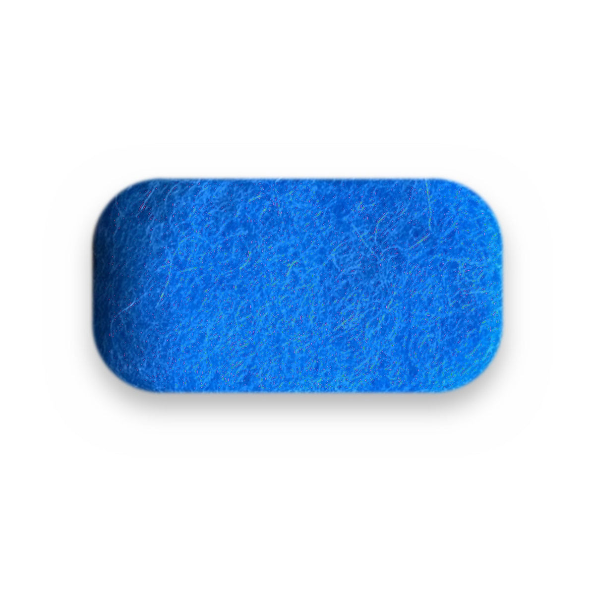 Icelandic Felted Wool Soap – Bright Blue
