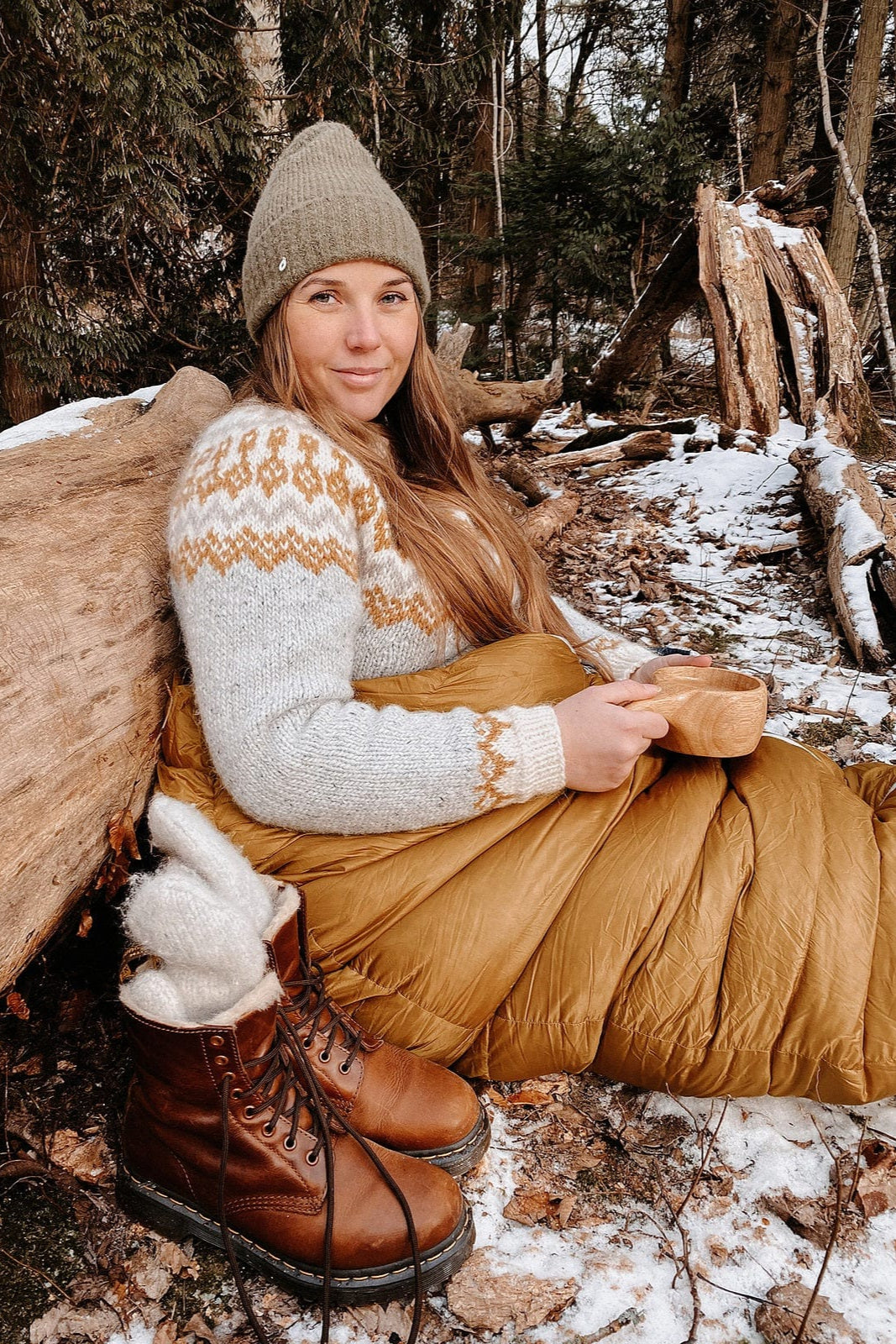 Easter Coarvegiella Alafoss Wool Sweater - Knitting kit - The Icelandic Store