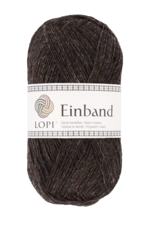 Einband 0852 Black Sheep Heather — 1 ball in the Miðja kit