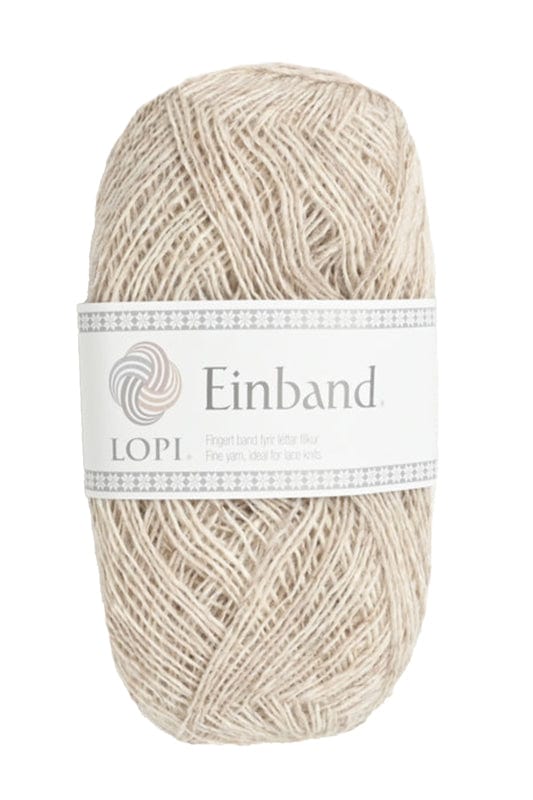Einband 1038 Light Beige Heather — 1 ball in the Faðmur kit