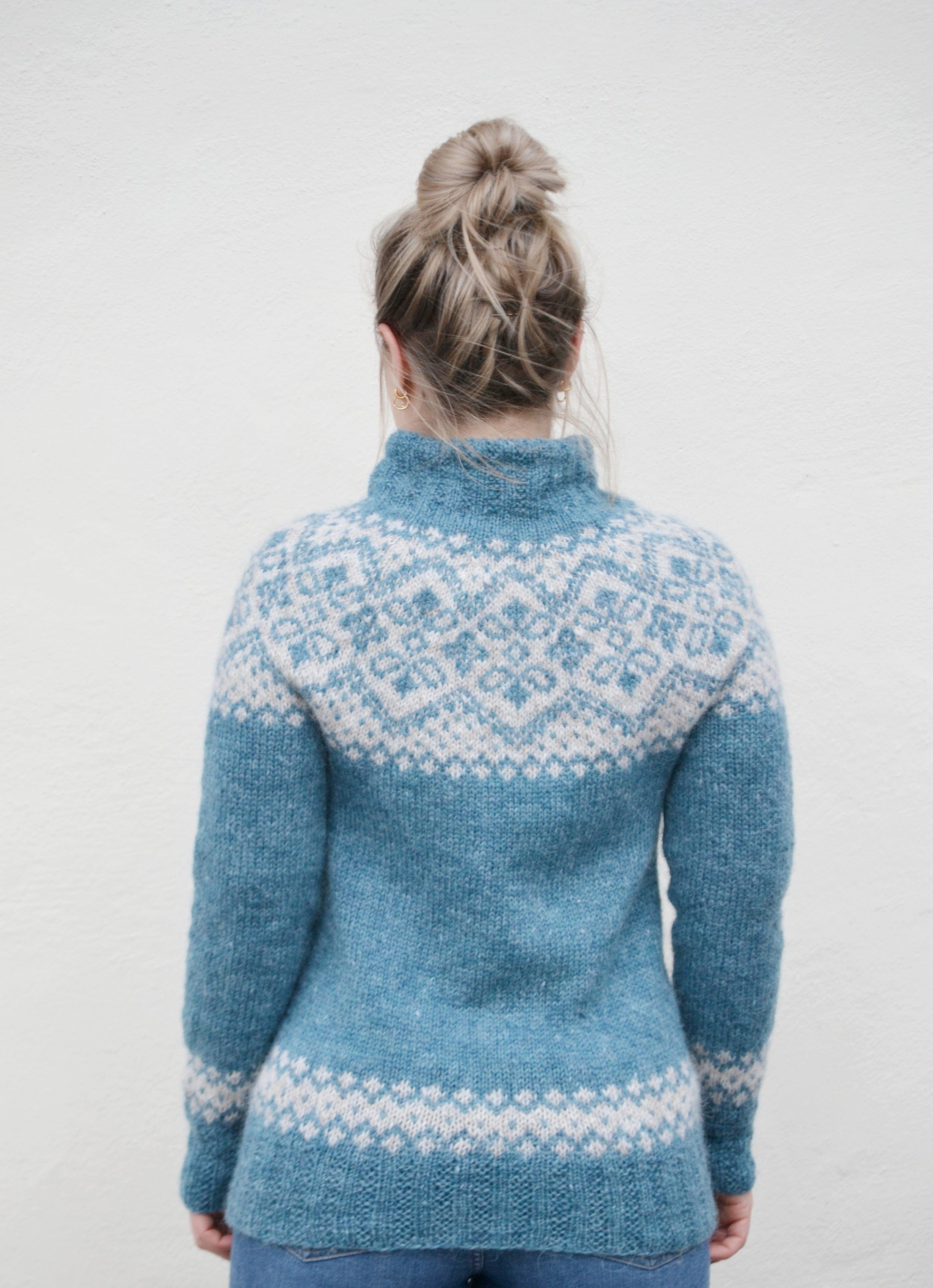 Freckleface Gulf Stream sweater Knitting Kit - The Icelandic Store