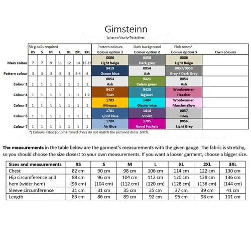 Gimsteinn Light Ash Lettlopi Long Sweater Dress - Knitting Kit - The Icelandic Store