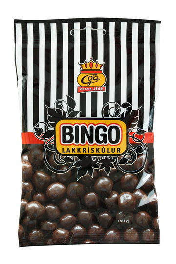 Goa Bingo Dark Chocolate Liquorice Balls