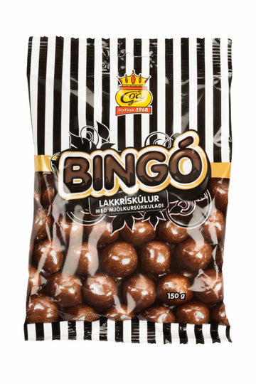 Goa Bingo Milk Chocolate Liquorice Balls