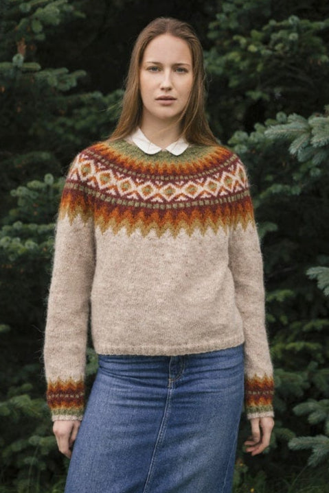 Góa - Fjallalopi Moorit Knitting Kit - The Icelandic Store