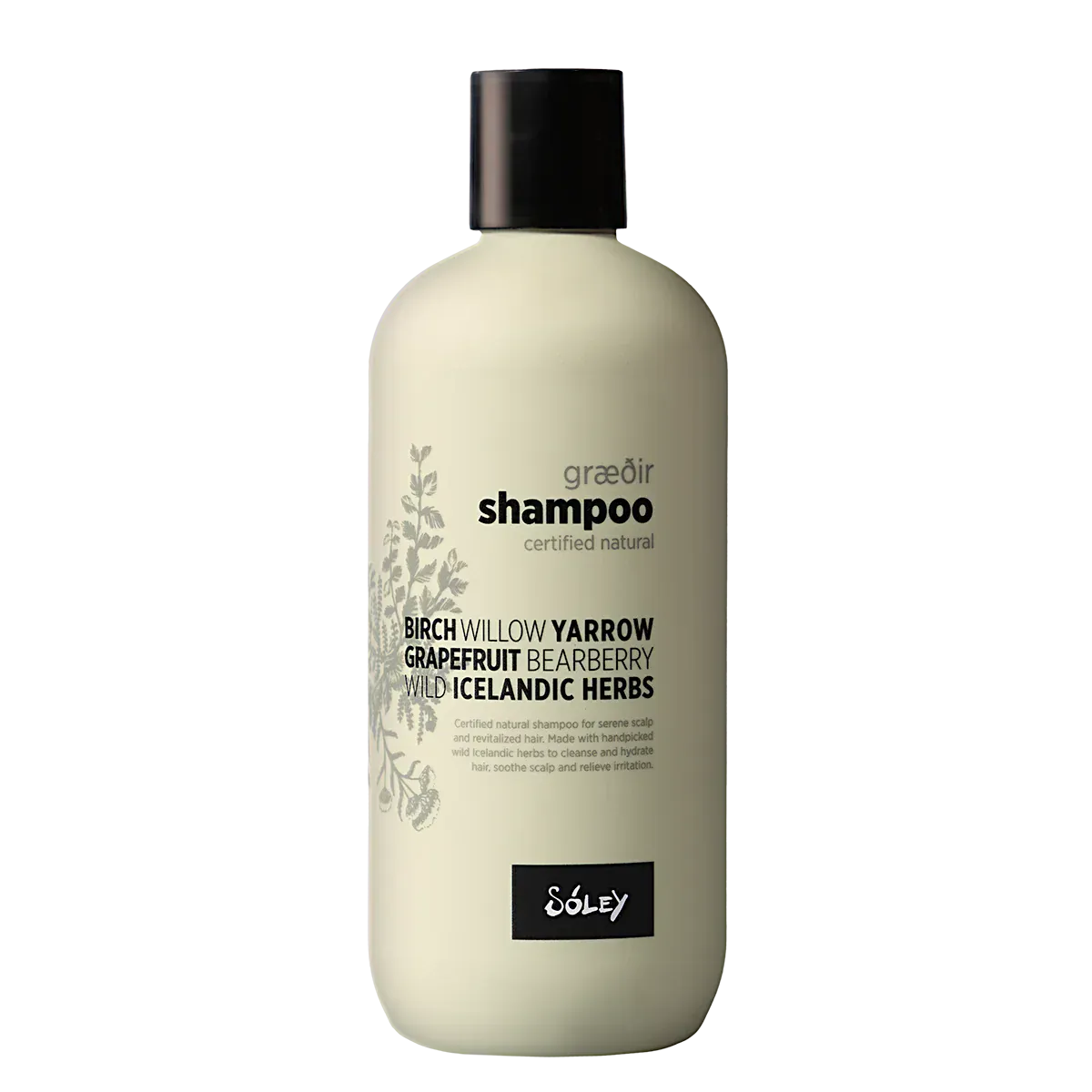 Græðir Shampoo — Scalp‑Comfort Cleanse (350 ml)