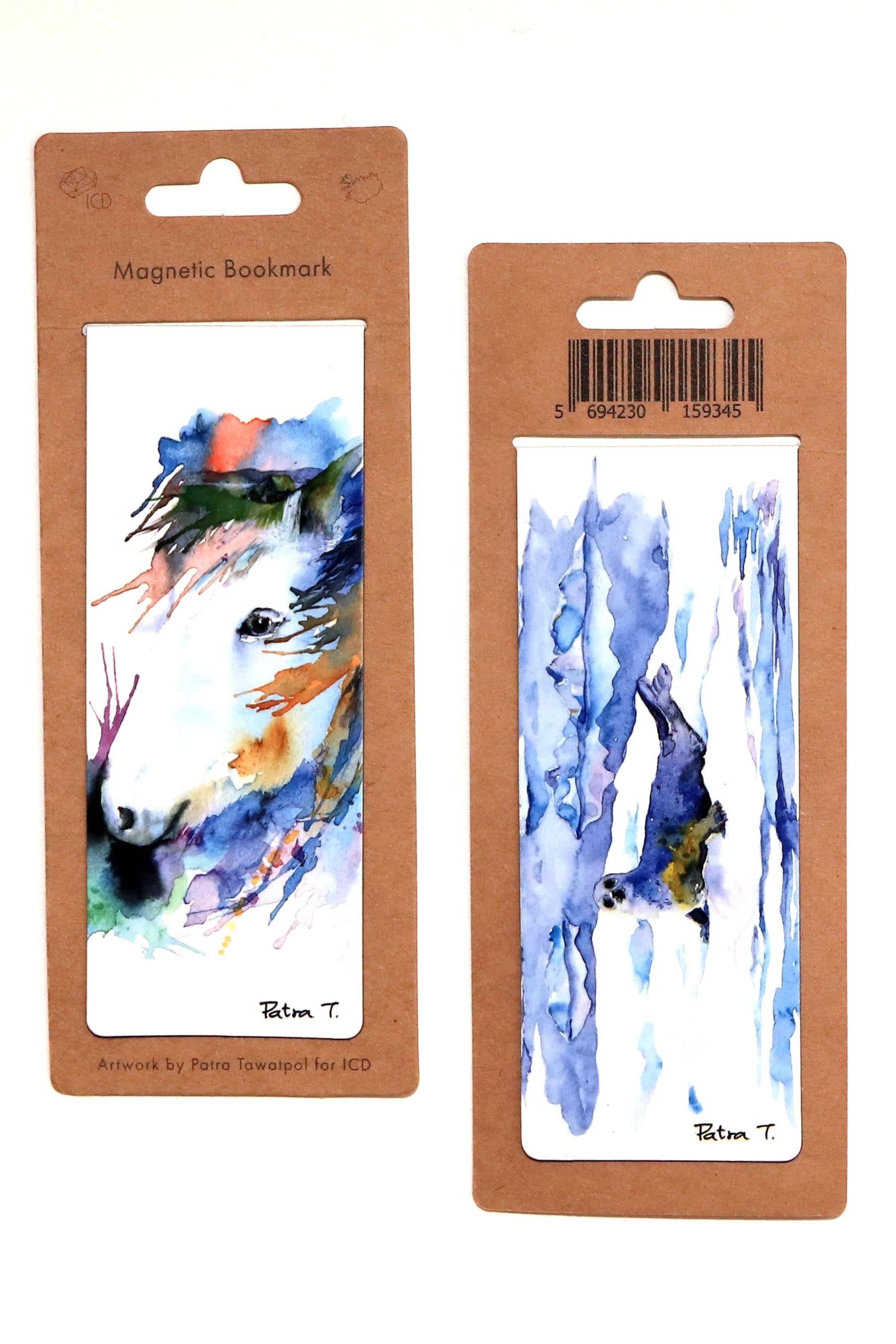 Dreamy Horse & Seal A little show | Bookmark