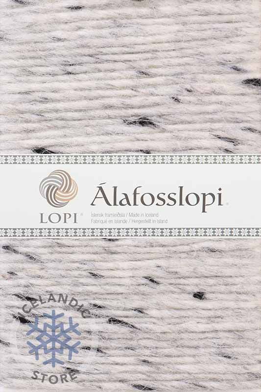 Álafosslopi 9974 Light Grey Tweed — 1 ball in the Ýlir kit