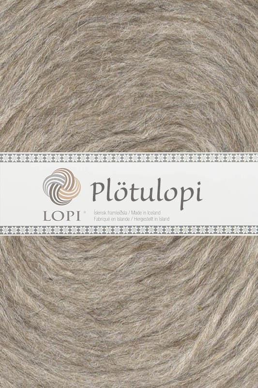 Plötulopi 0003 Light Beige Heather — 1 plate in the Hraglandi kit