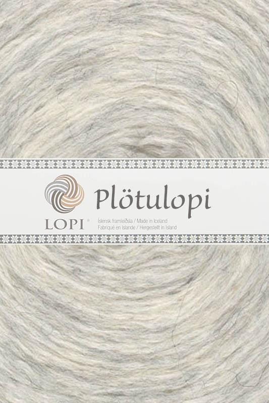 Plötulopi 1026 Light Ash Heather — 1 plate in the Hnoðri kit
