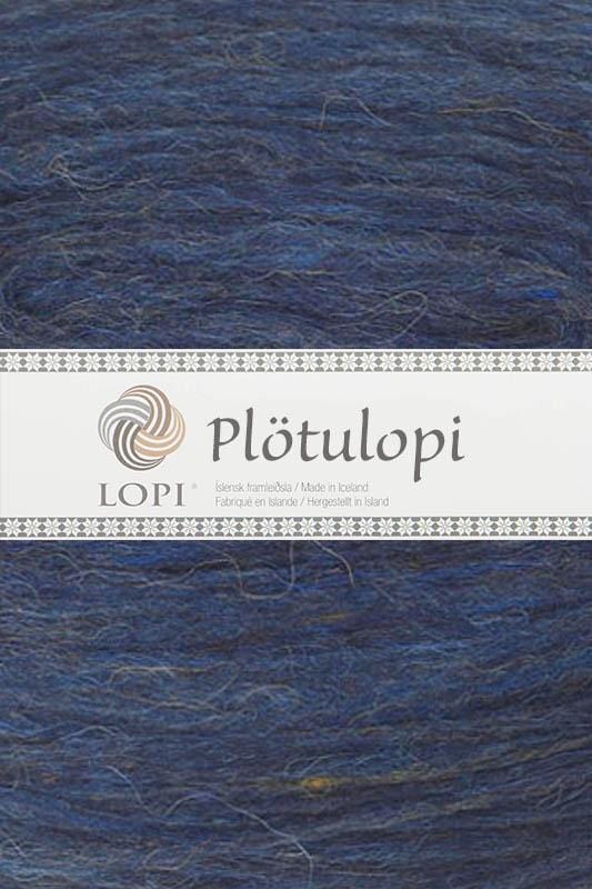 Plötulopi 1432 Winter Blue Heather — 5 plates in the Él kit