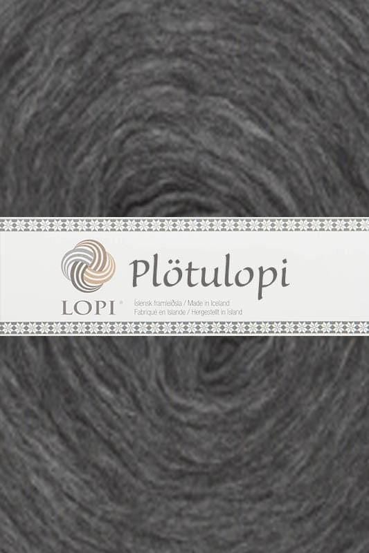 Plötulopi 9103 Dark Grey Heather — 2 plates in the Eyjar kit