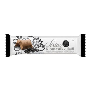 Nói Síríus - Milk Chocolate with Sea Salt Liquorice 46 g