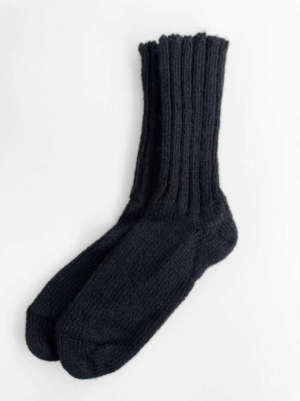 Traditional Icelandic thick wool socks - Black - The Icelandic Store
