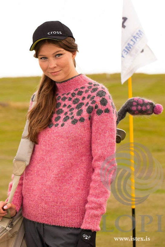 PINK GOLA - Knitting Kit - The Icelandic Store
