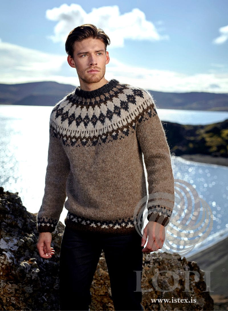 Kátir karlar — Knitting pattern