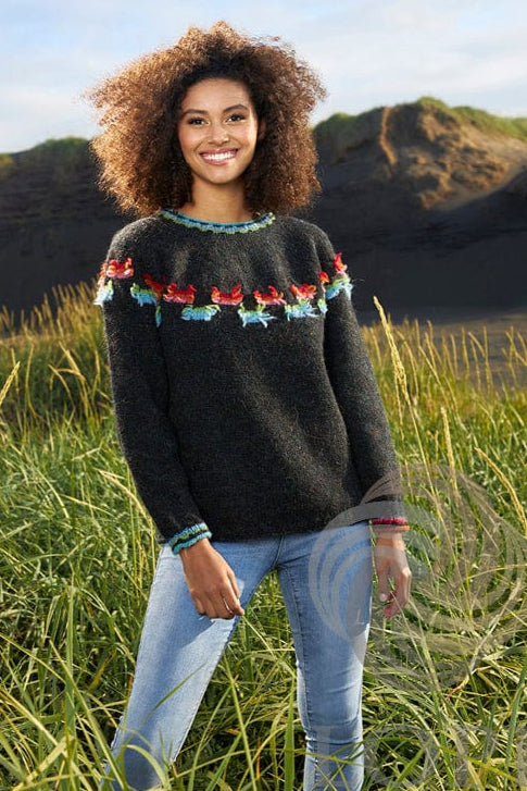 Klippa Galaxy Wool Sweater - Knitting Kit - The Icelandic Store