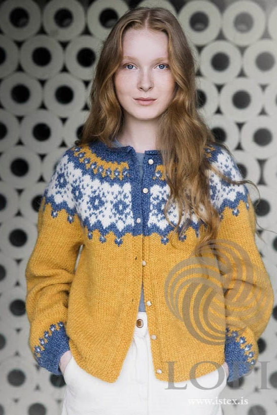 Spring Sun - Icelandic Yellow Wool Sweater - The Icelandic Store