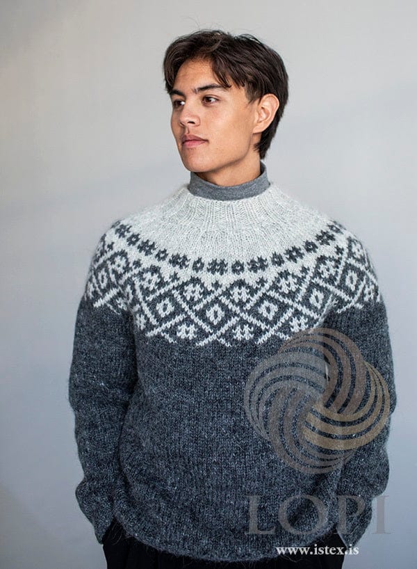 Hashtag wool sweater - Knitting Kit - The Icelandic Store