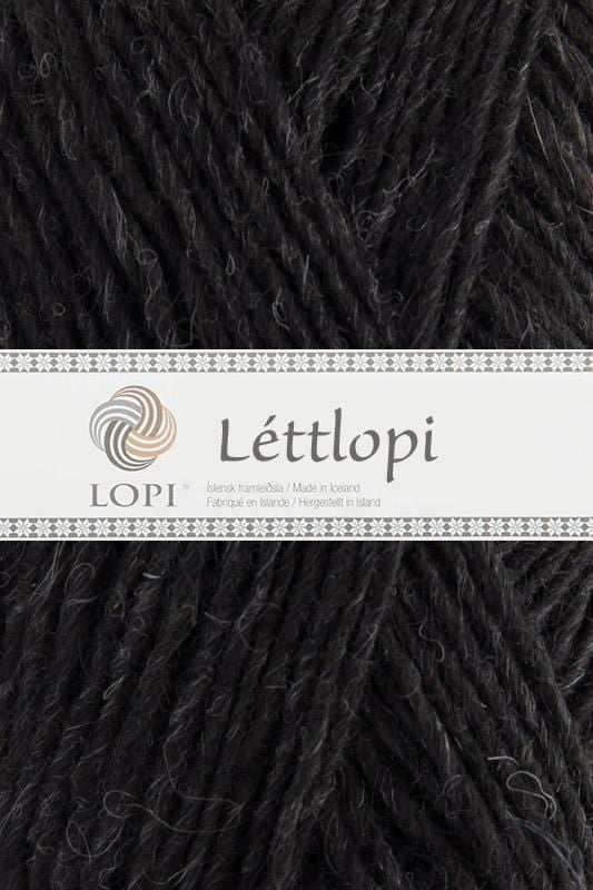 Léttlopi 0052 Black Sheep Heather — 1 ball in the Lopi 18 No. 13 kit