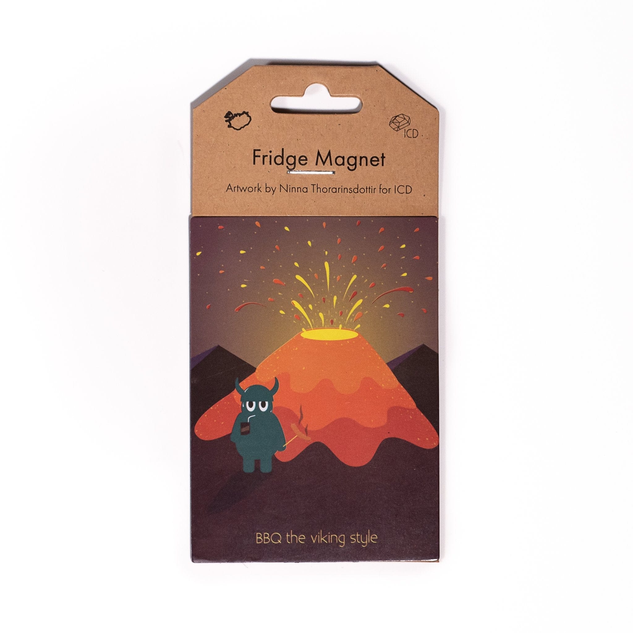 BBQ the Viking Style | Magnet