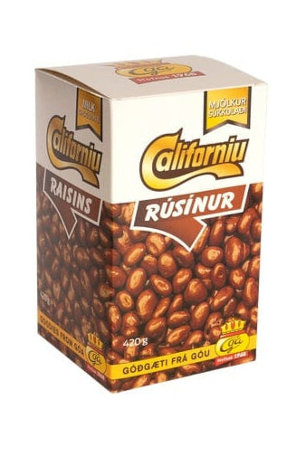 Góa - Milk Chocolate Raisins - The Icelandic Store