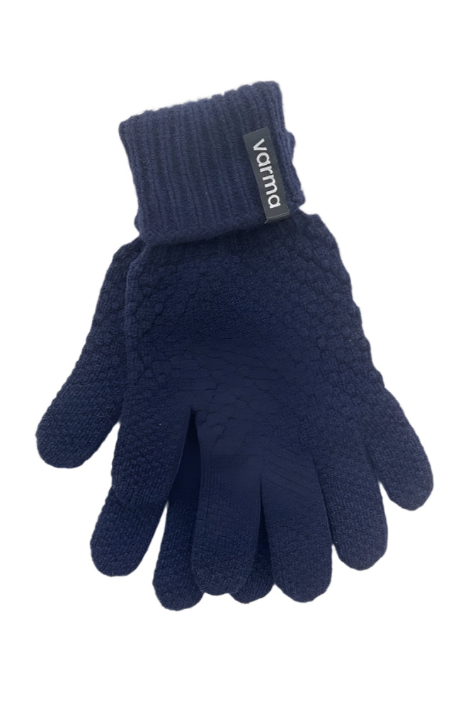 Icelandic Wool Gloves - Navy Blue - Men´s - The Icelandic Store