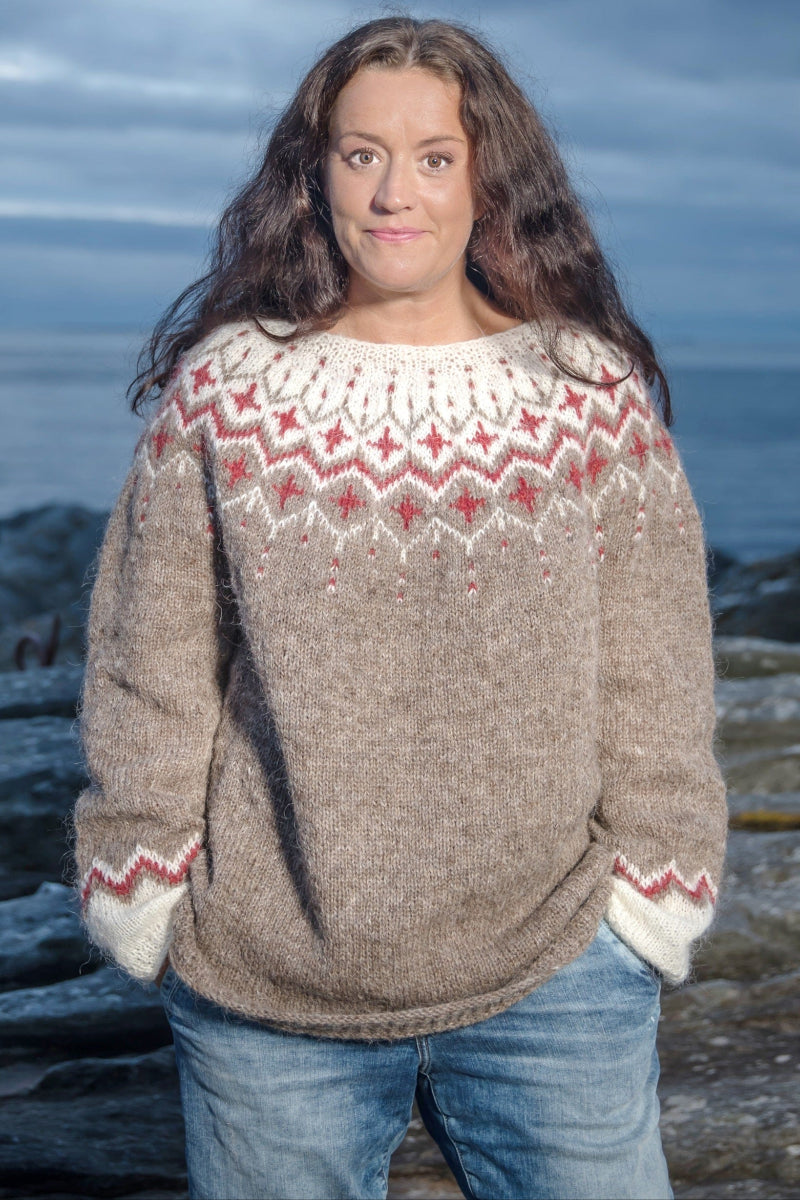 Noel - Christmas Sweater Plotulopi Knitting Kit - The Icelandic Store