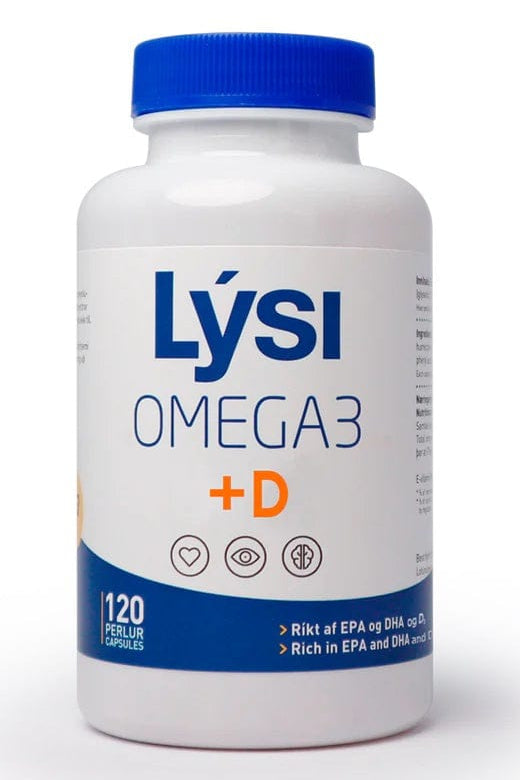 Omega-3 +D Fish Oil Capsules Iceland