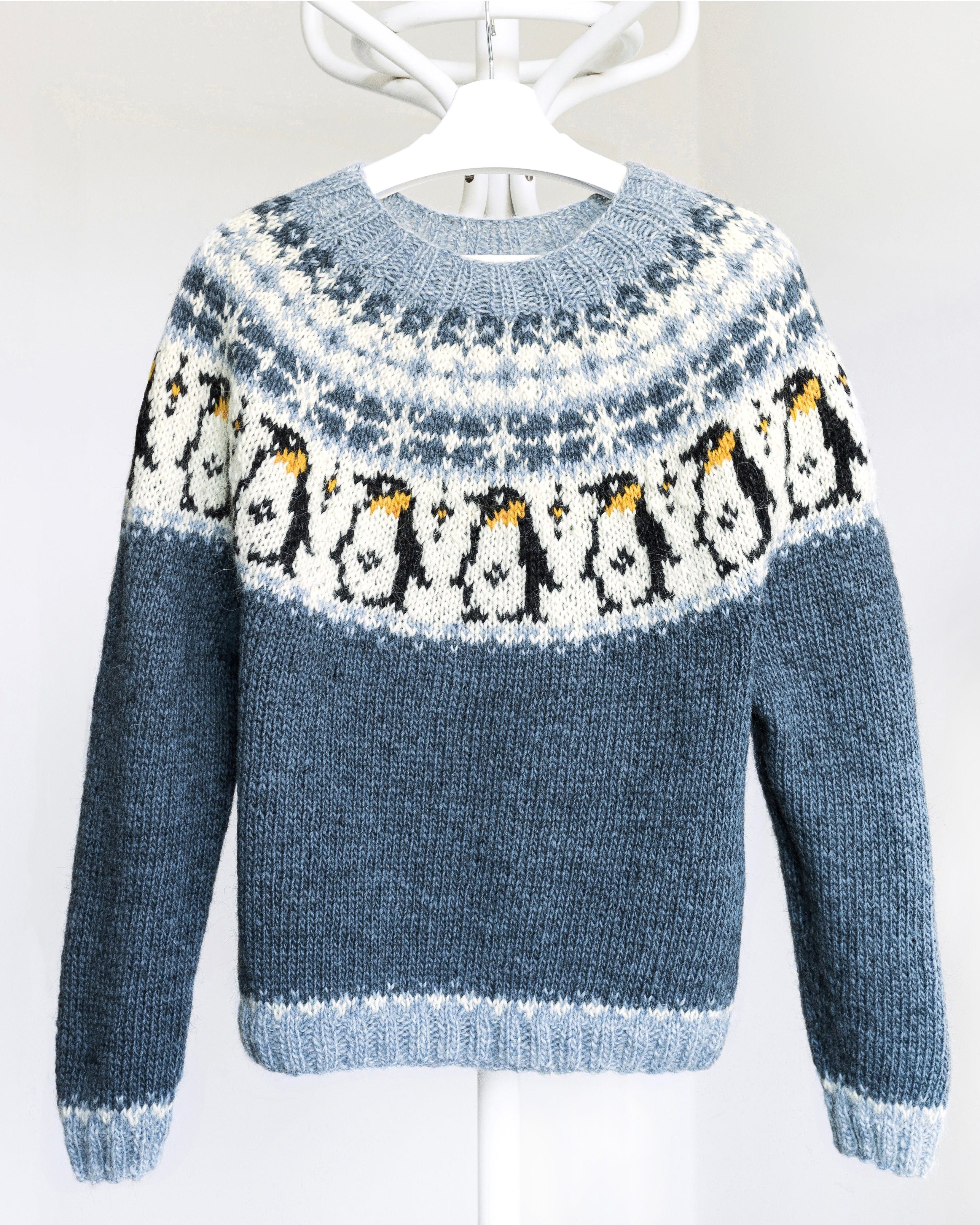Penguin Lopapeysa — Knitting Kit