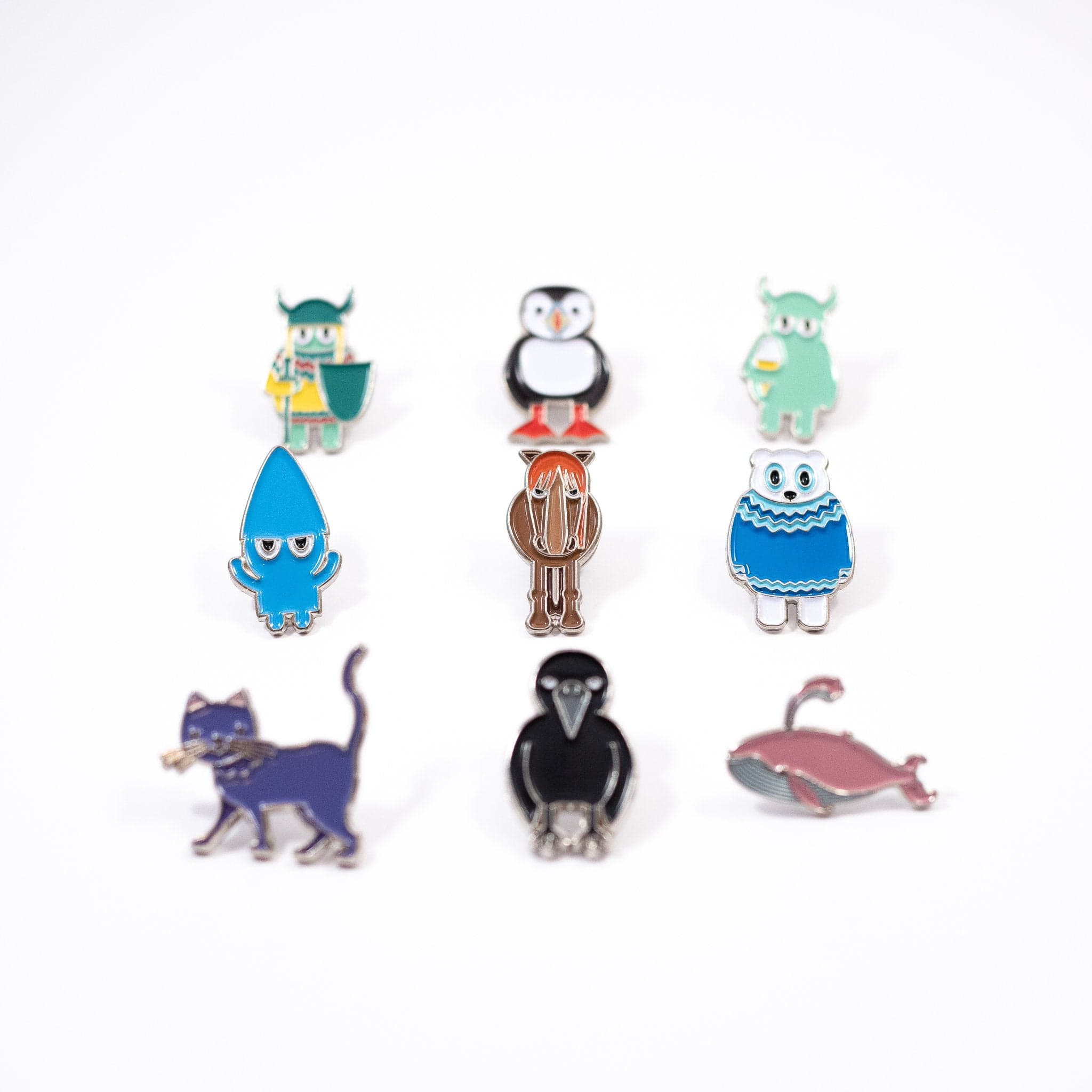 Angry Icelandic Elf | Lapel Pin