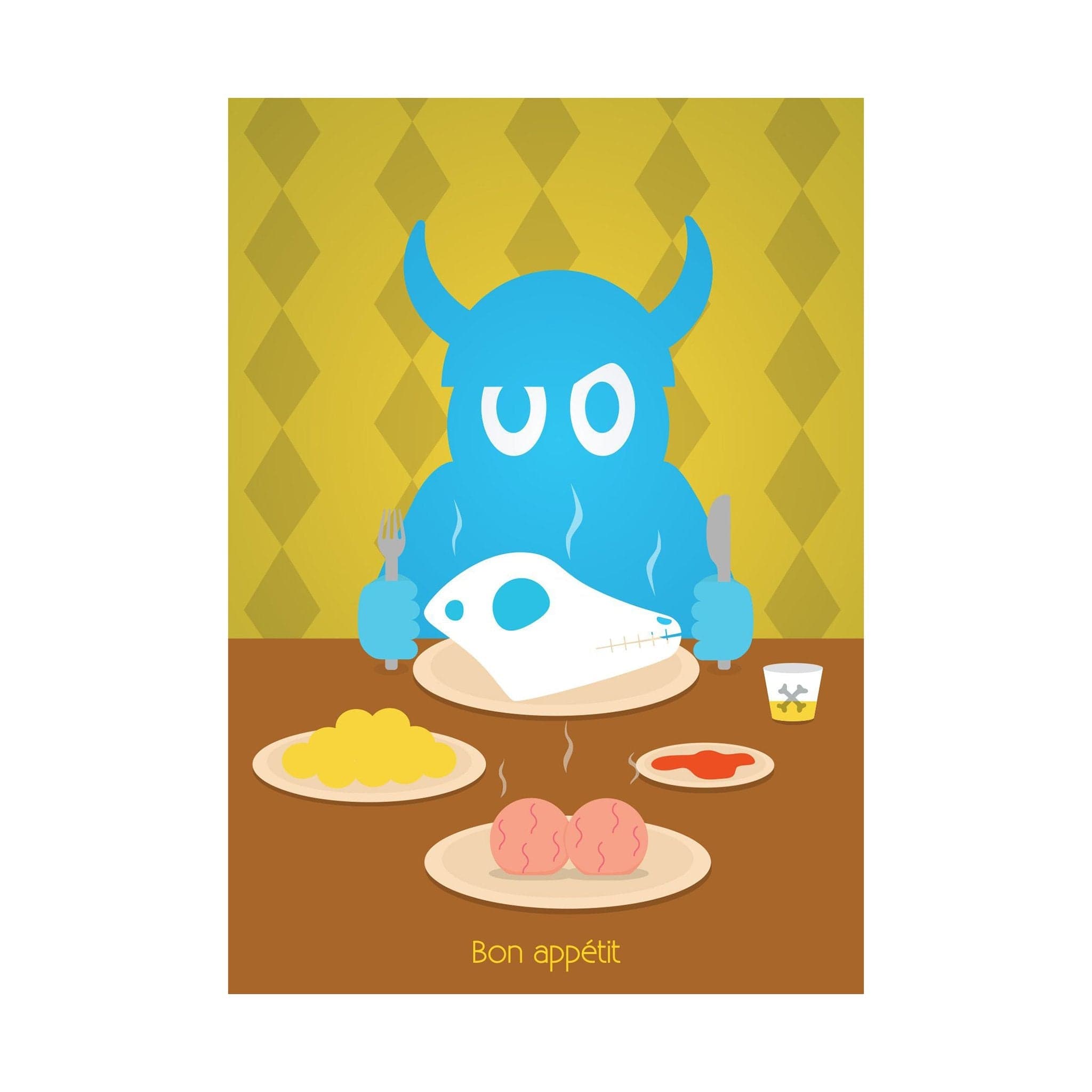 Bon Appétit | Postcard