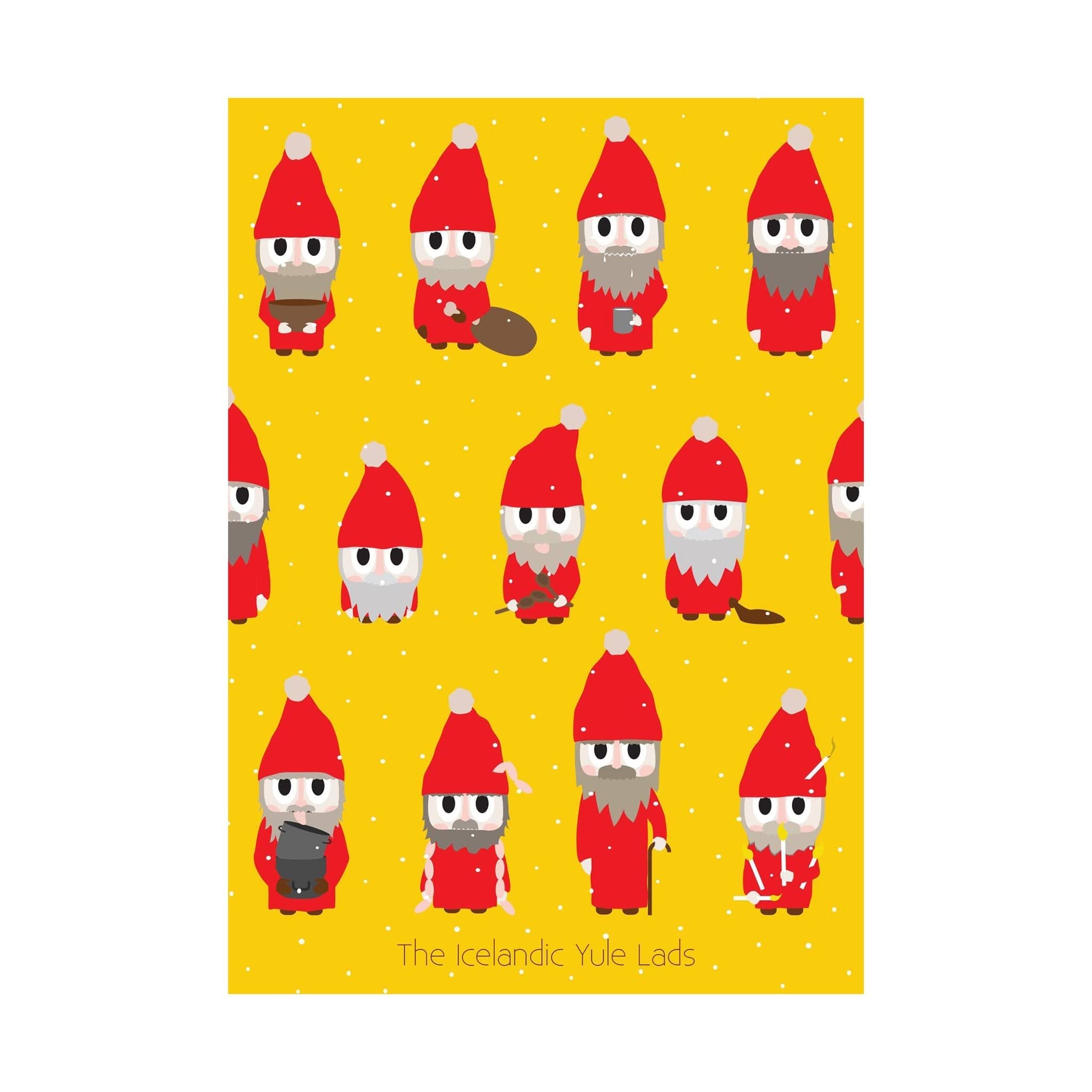 The Icelandic Yule Lads | Postcard