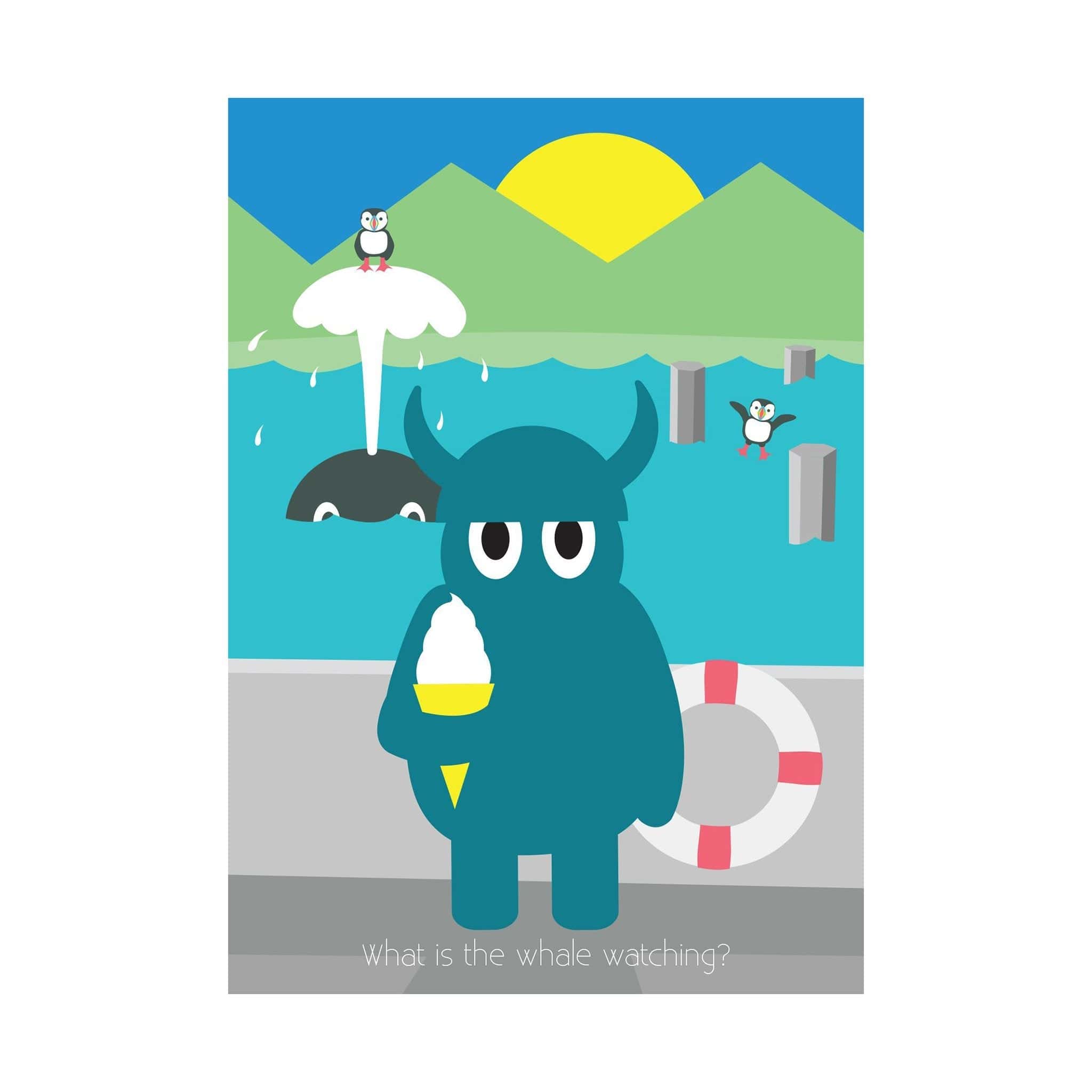 What is the Whale Waching? | Postcard