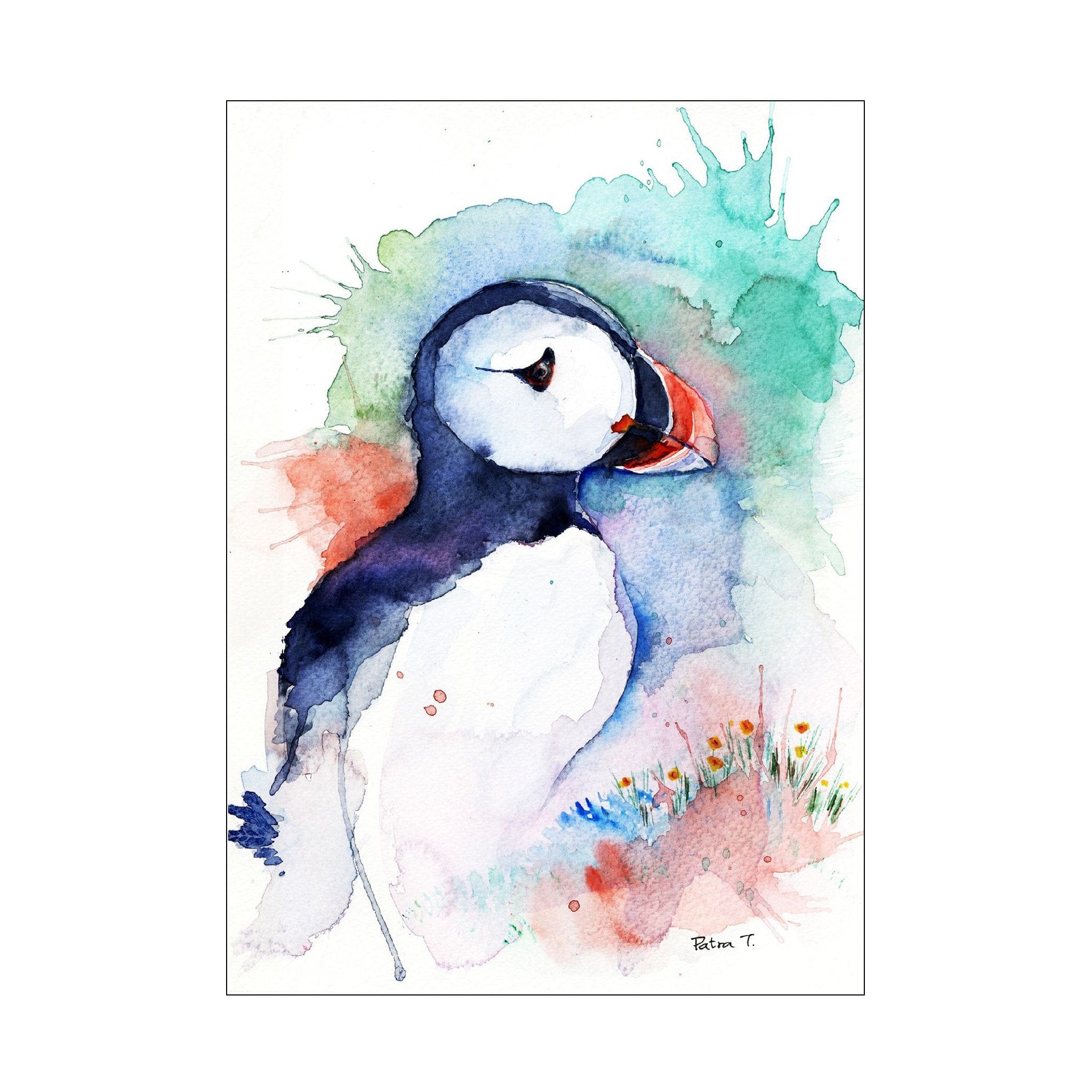 Puffin Summer | Postcard