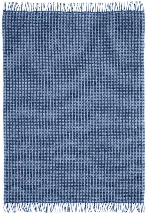 Léttlopi Wool Blanket - Blue - The Icelandic Store