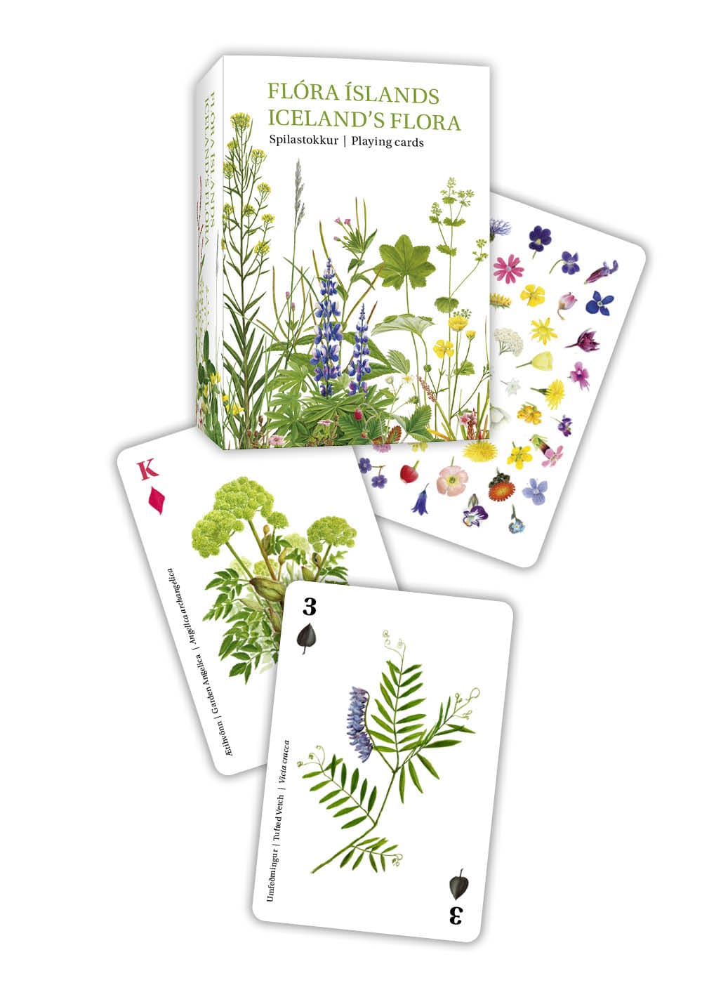 Iceland's Flora Playing Cards